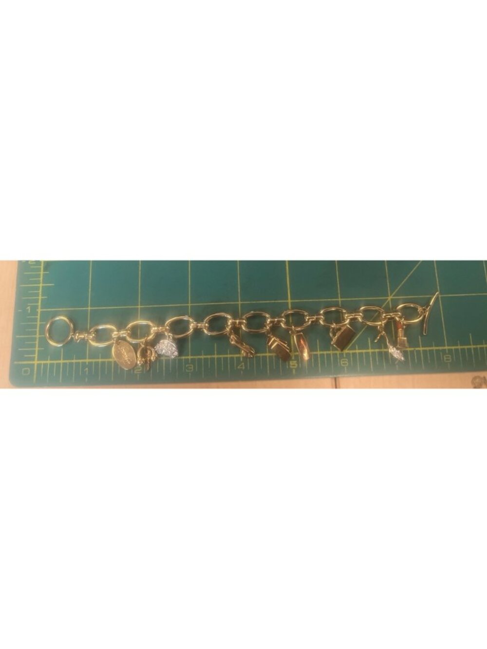 Harrods London Shop Till You Drop Charm Bracelet never worn in original box - Picture 7 of 7